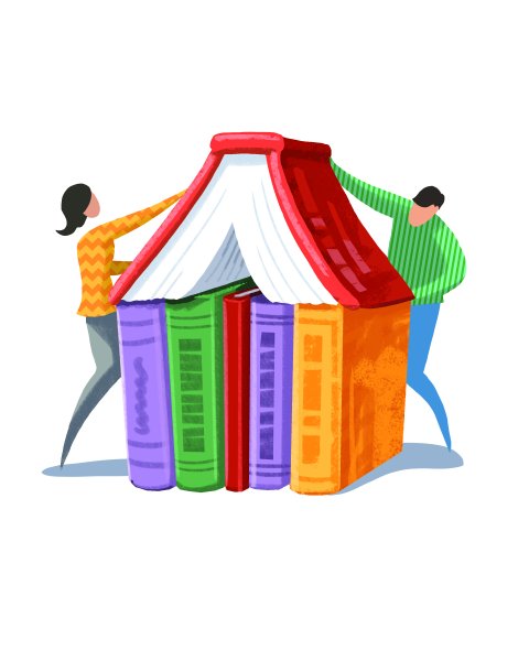 Библиотека иллюстрация