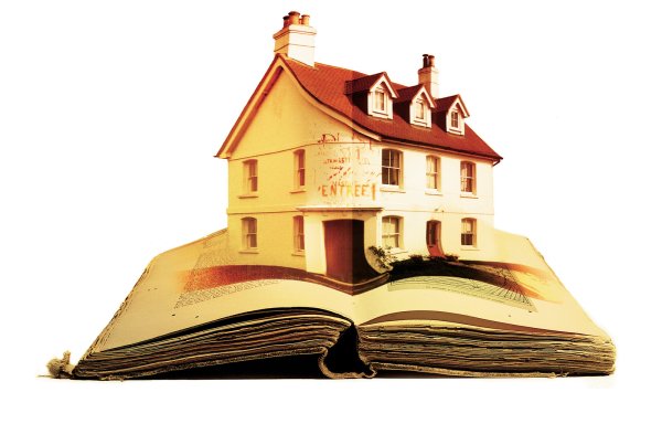 Домик из книжек