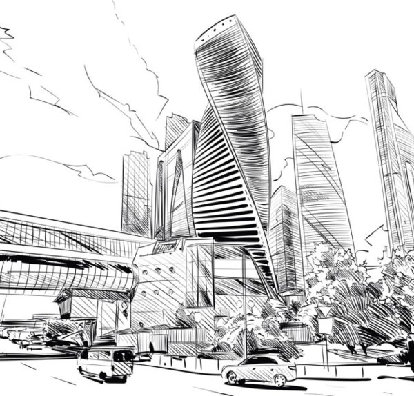 Силуэт Москвы