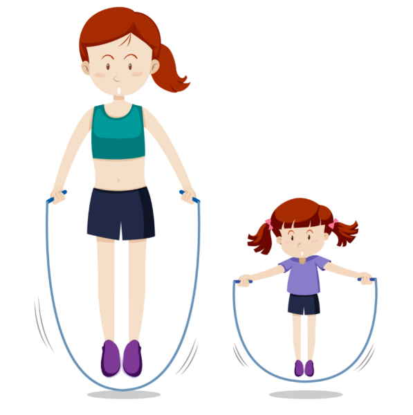 Прыжки на скакалке картинки для детей