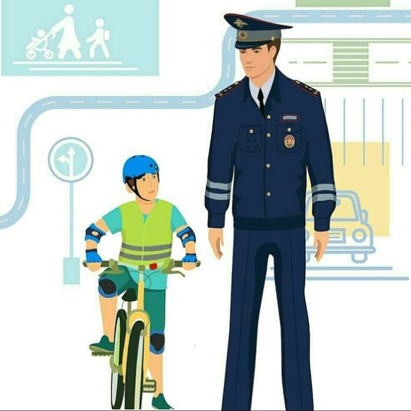 Гаишник мультяшный