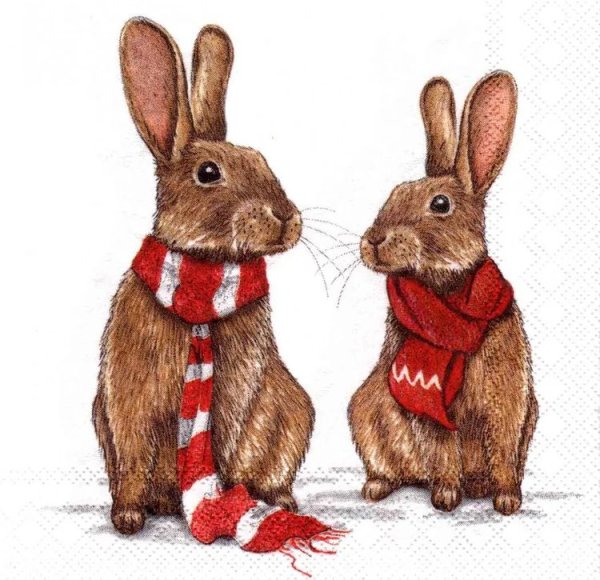 Зайчик новый год