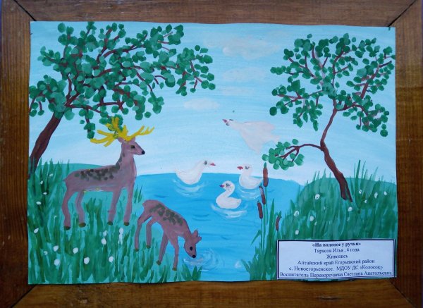 Уголок России рисовать