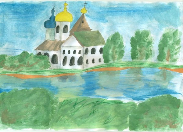 Уголки России рисунки