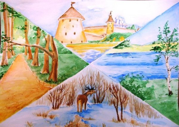 Рисунок Родина