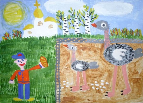 Вспомним лето рисование