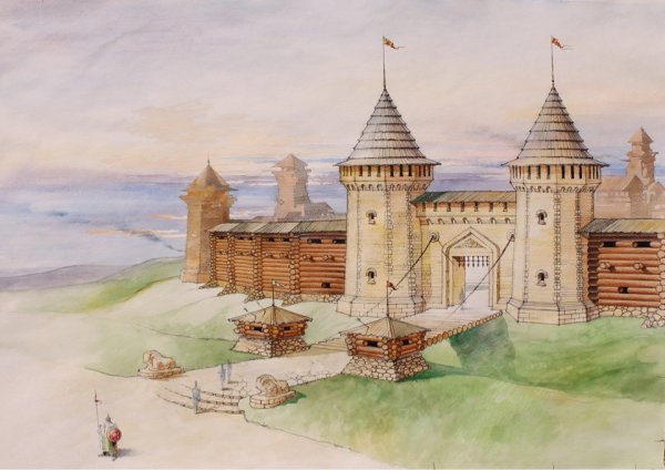 Древнерусский замок