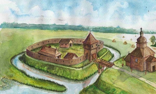 Княжеский дворец в Любече