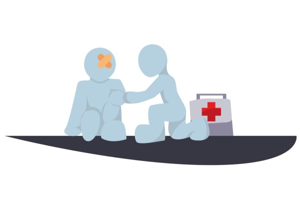 Оказание первой помощи рисунок