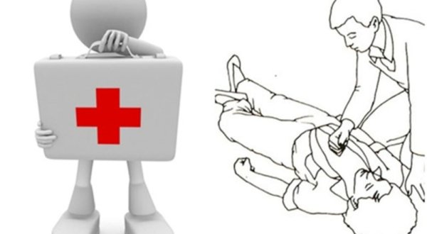 Оказание первой помощи рисунок