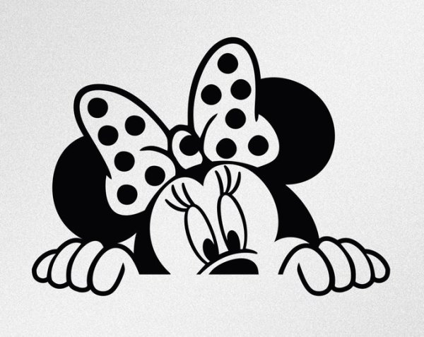 Минни Маус DXF