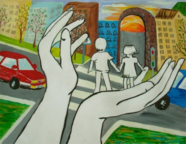 Рисунок на тему безопасное будущее