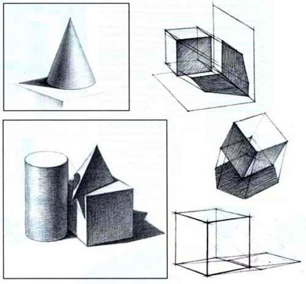 Фигура в разных плоскостях