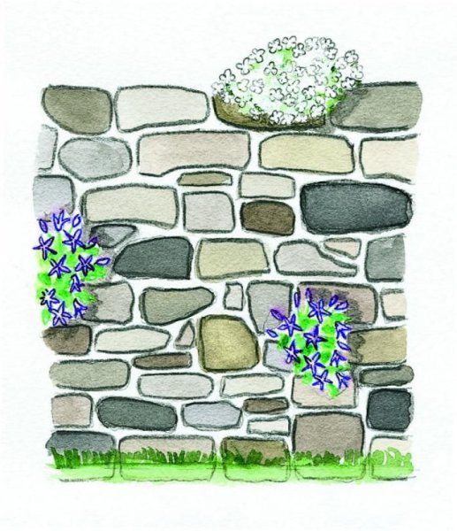 Рисуем каменную кладку