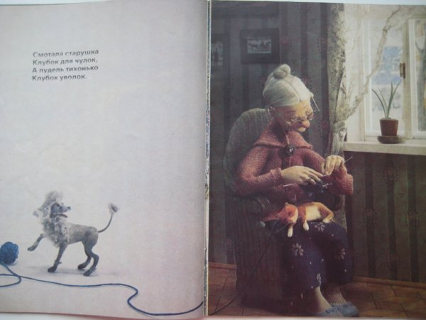 Бабушка с пуделем