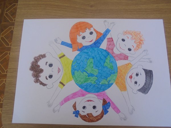 Рисунки на тему Дружба для детей