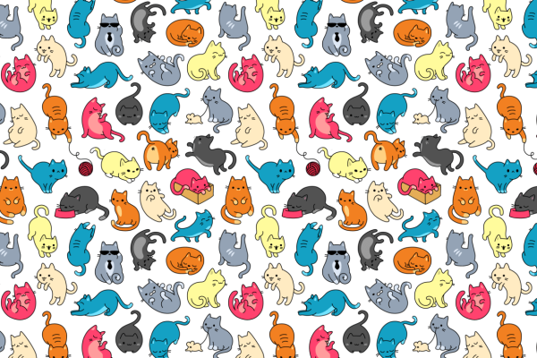 Фон с котиками