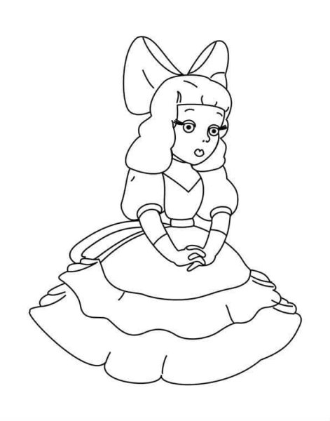 Буратино черно белый