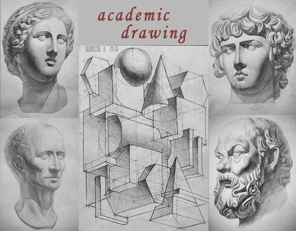 Гипсовая голова Антиноя МАРХИ