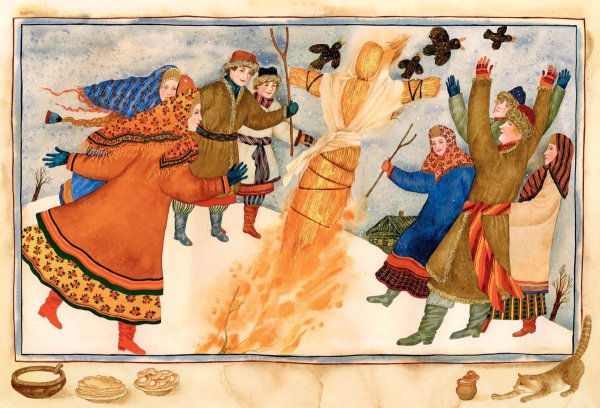 Вера Павлова художник русские праздники