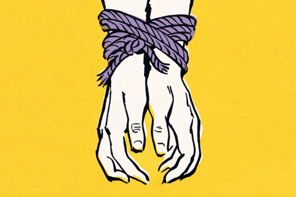 Значок связанные руки