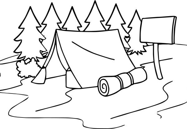 Раскраска поход