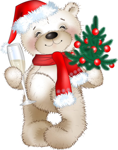 Новогодний медведь
