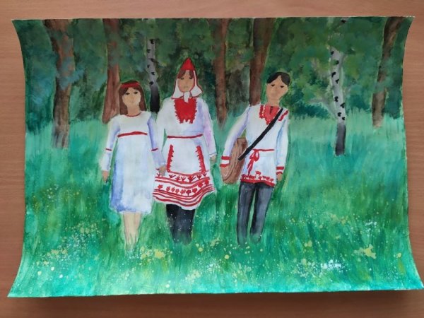 Рисунки Республика Марий Эл марийцы