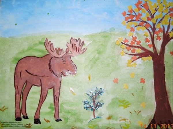 Горная Шория рисунки