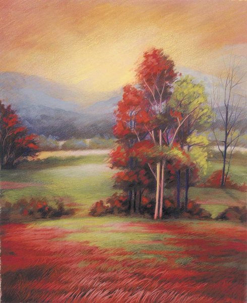 Осень пастелью