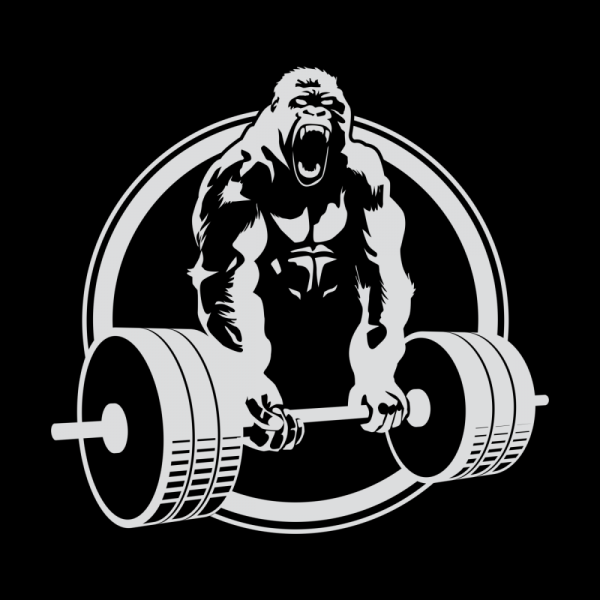 Пауэрлифтинг горилла