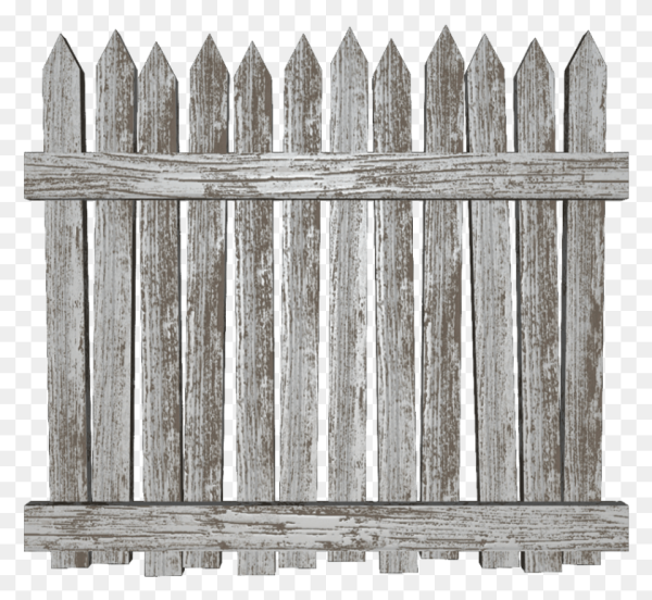 Старый деревянный заборчик