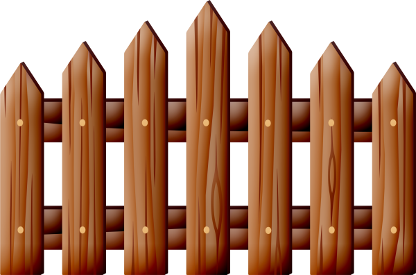 Мультяшный заборчик