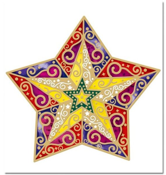 Новогодние звездочки