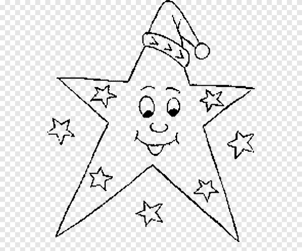 Раскраска Звездочка