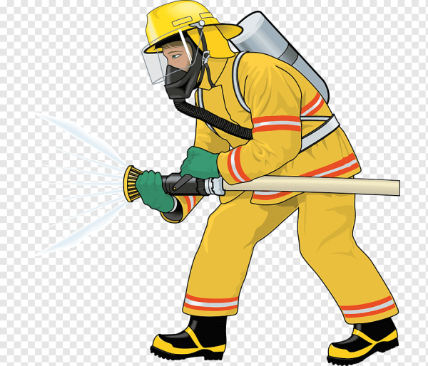 Пожарник мультяшный