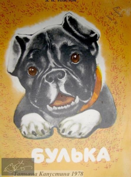 Собака Булька толстой