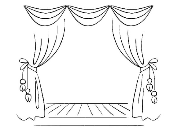 Декорации к спектаклю Щелкунчик в театре