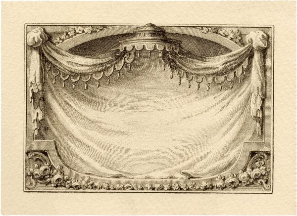 Рисунок на тему театр