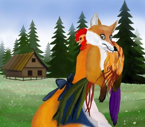 Лиса исповедница сказка