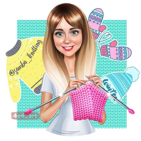 Аватар для вязальщиц