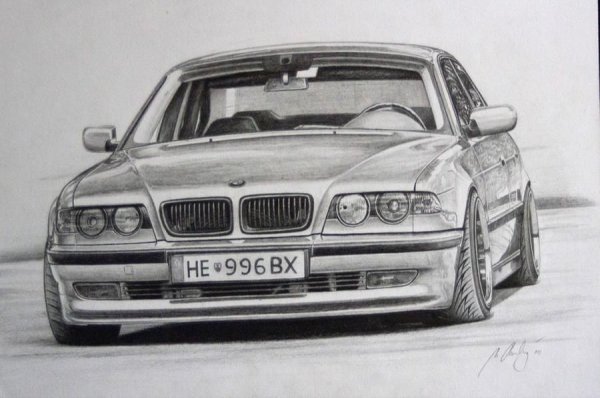 BMW e38 Art