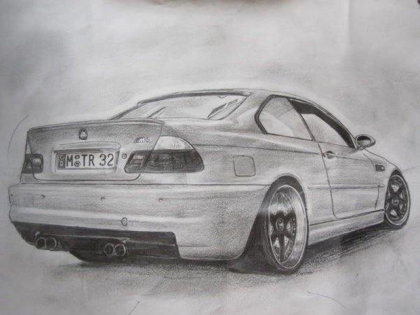 BMW e46 рисунок