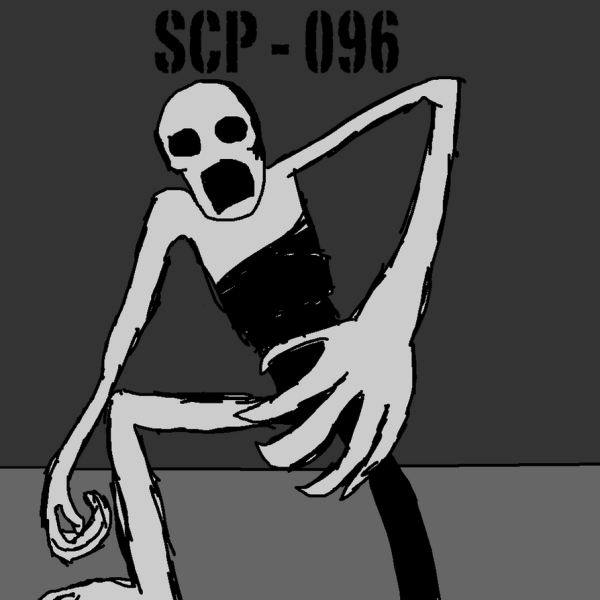 Скромник SCP 096 анимации