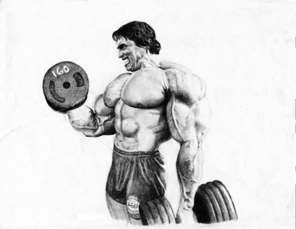 Арнольд Шварценеггер арт