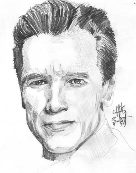 Арнольд Шварценеггер граффити