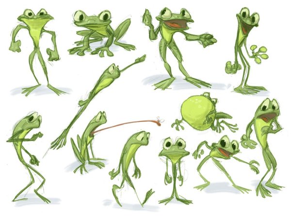 Лягушка референс