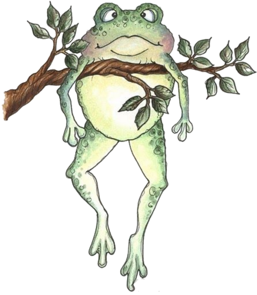 Ленивая лягушка