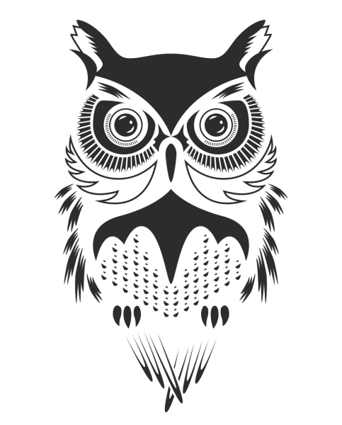 Сова вектор