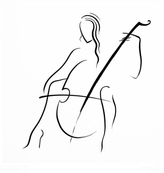 Влюбленные одной линией